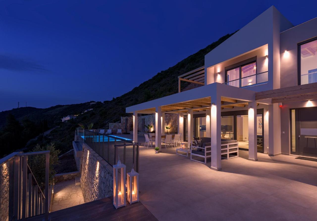 Kathisma Bay Villas - Luxury Villas- Villa Oceanos Kalamítsi Esterno foto