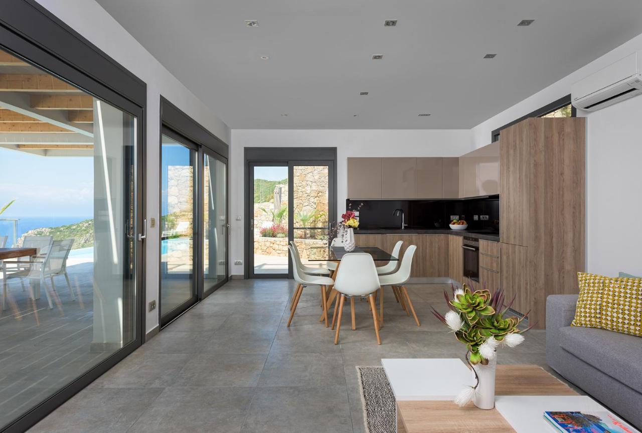 Kathisma Bay Villas - Luxury Villas- Villa Oceanos Kalamítsi Esterno foto