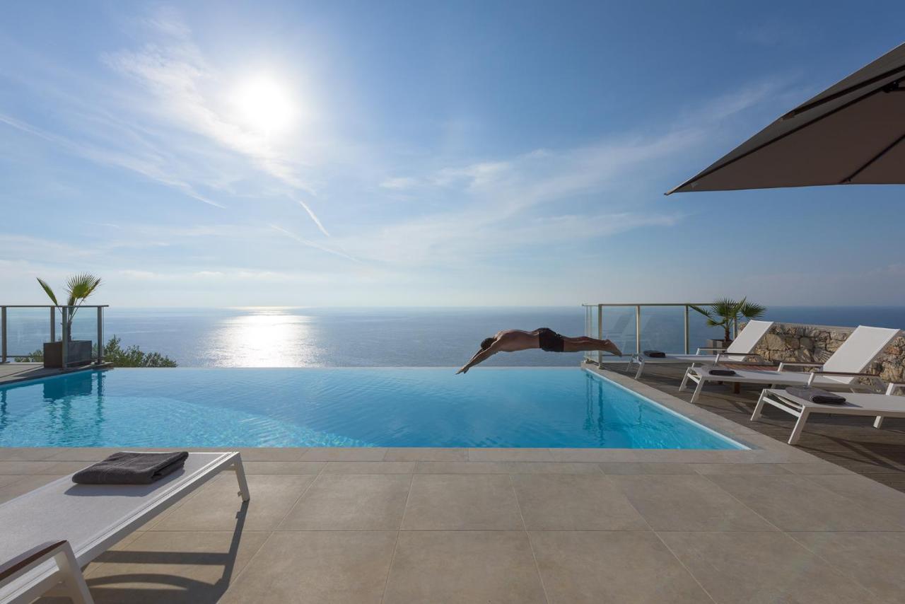 Kathisma Bay Villas - Luxury Villas- Villa Oceanos Kalamítsi Esterno foto