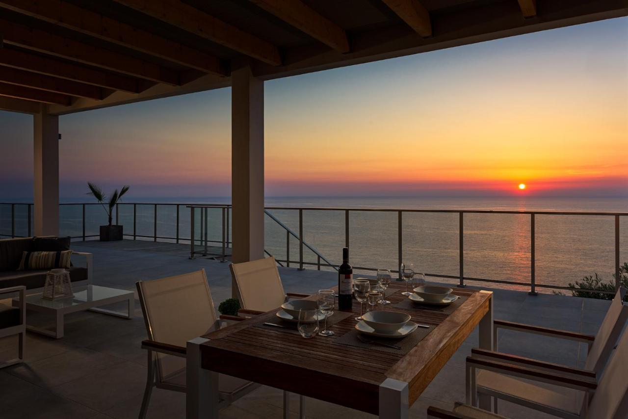 Kathisma Bay Villas - Luxury Villas- Villa Oceanos Kalamítsi Esterno foto
