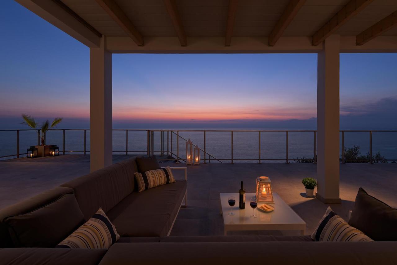 Kathisma Bay Villas - Luxury Villas- Villa Oceanos Kalamítsi Esterno foto