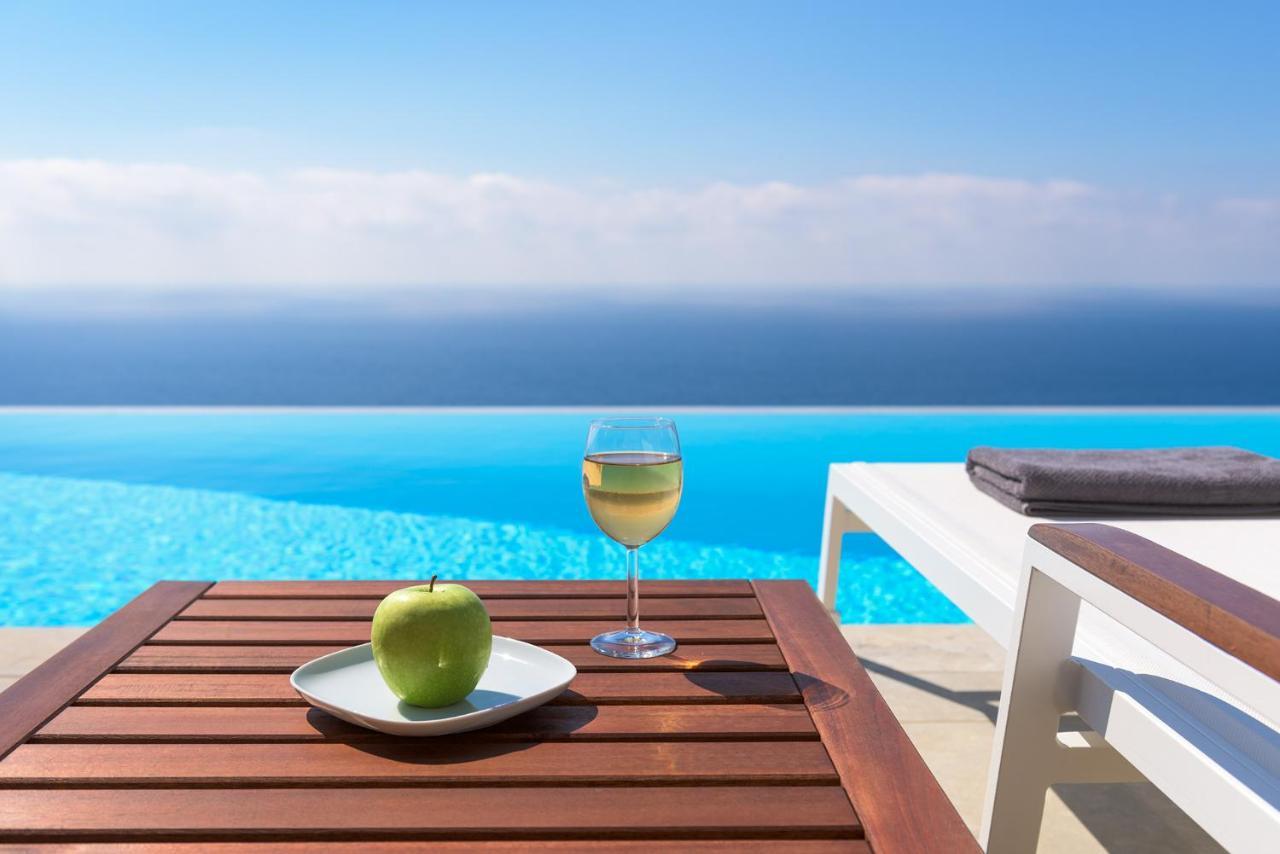 Kathisma Bay Villas - Luxury Villas- Villa Oceanos Kalamítsi Esterno foto