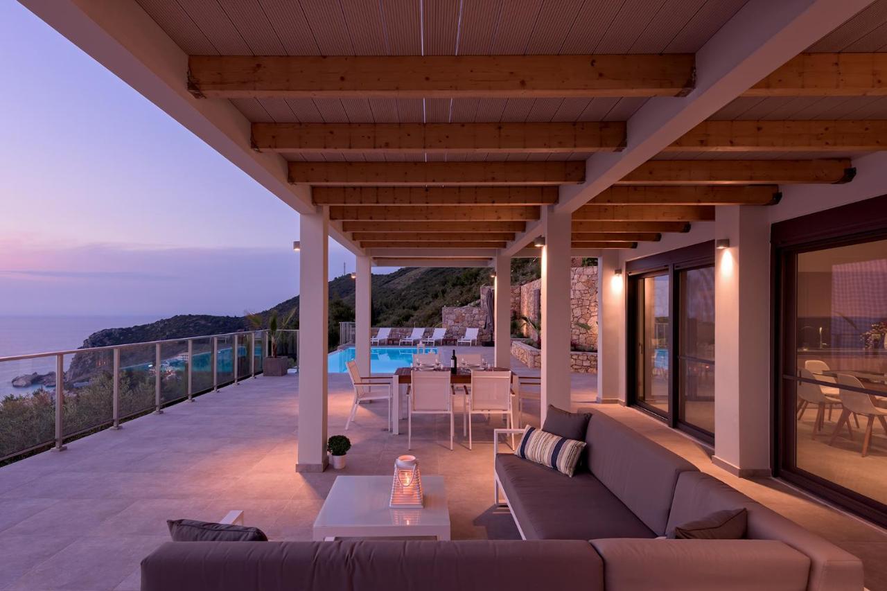 Kathisma Bay Villas - Luxury Villas- Villa Oceanos Kalamítsi Esterno foto