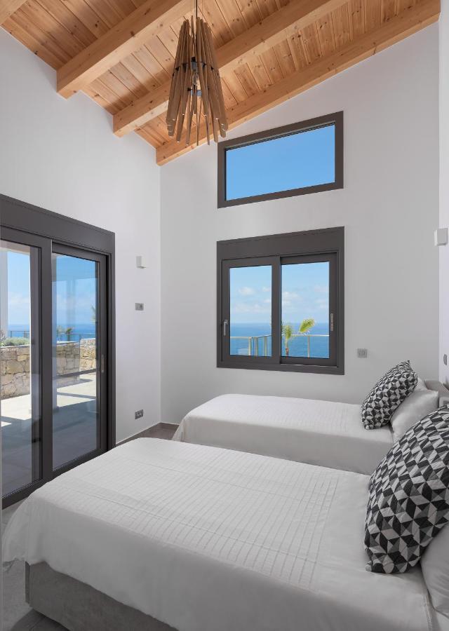 Kathisma Bay Villas - Luxury Villas- Villa Oceanos Kalamítsi Esterno foto