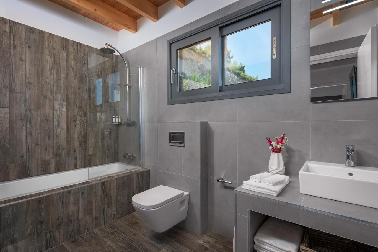 Kathisma Bay Villas - Luxury Villas- Villa Oceanos Kalamítsi Esterno foto