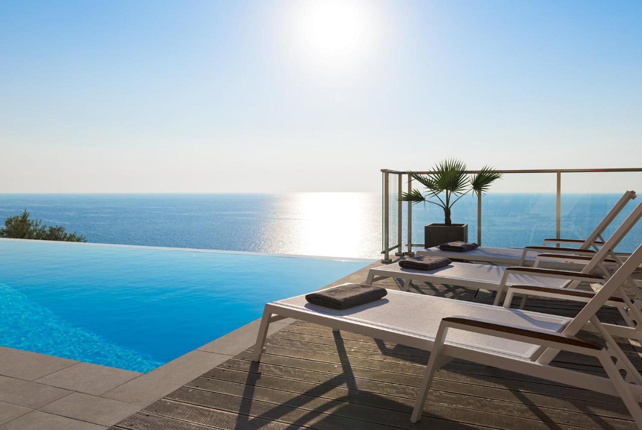 Kathisma Bay Villas - Luxury Villas- Villa Oceanos Kalamítsi Esterno foto