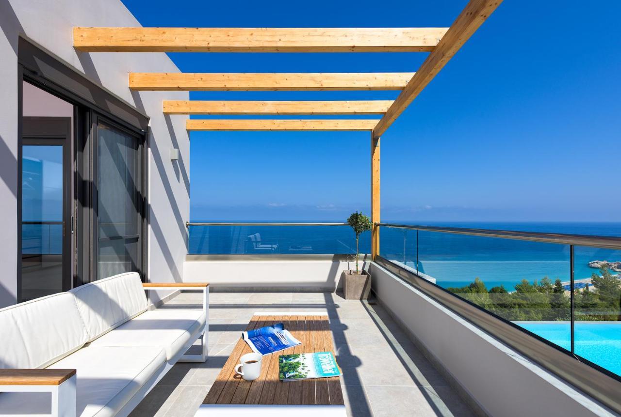 Kathisma Bay Villas - Luxury Villas- Villa Oceanos Kalamítsi Esterno foto