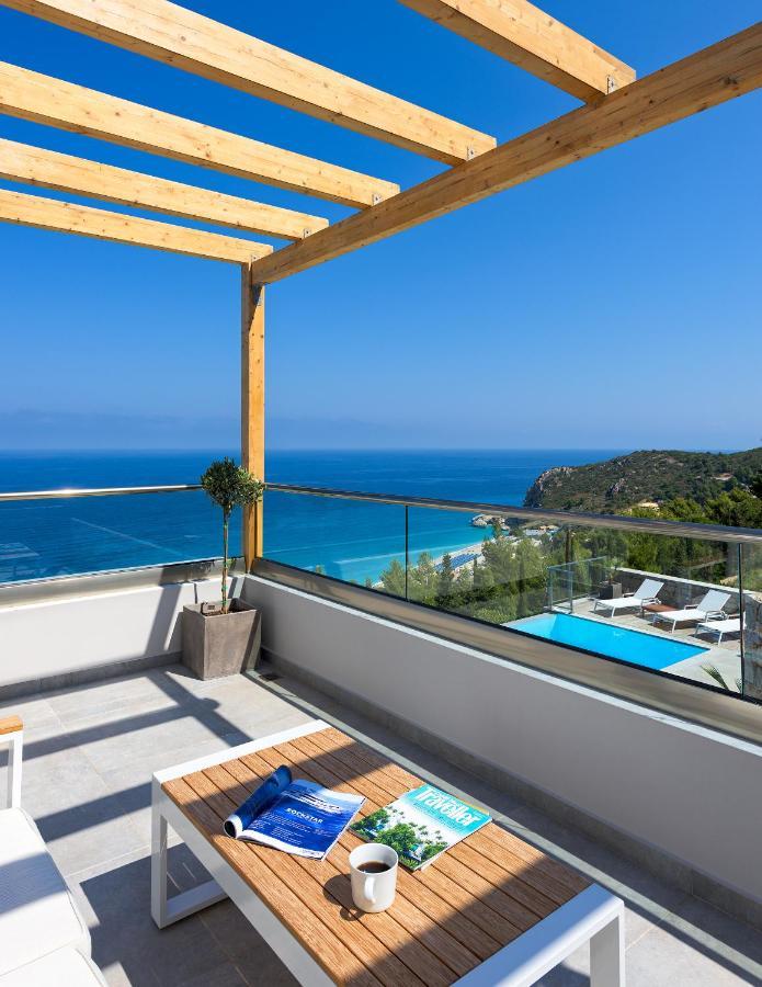Kathisma Bay Villas - Luxury Villas- Villa Oceanos Kalamítsi Esterno foto